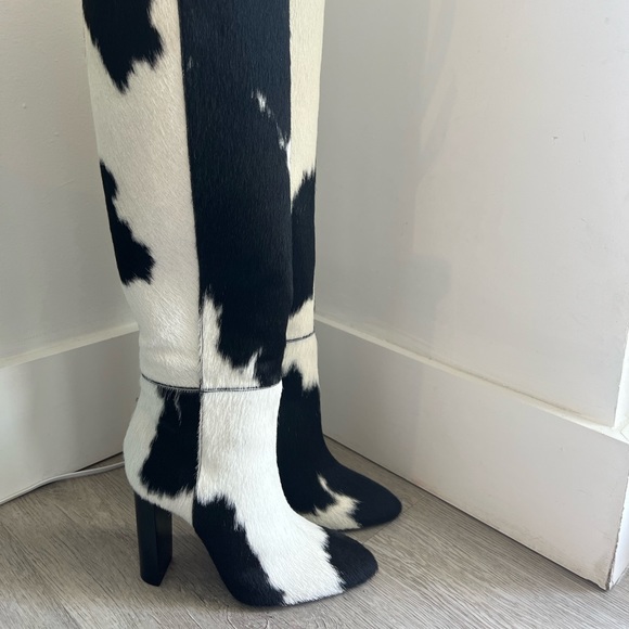 SAINT LAURENT PONYHAIR BOOT - Picture 6 of 7